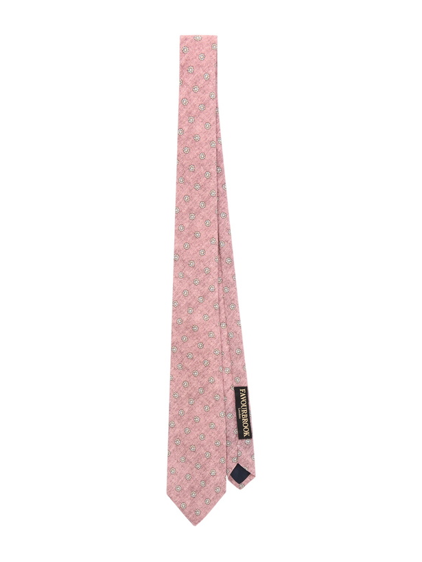 Photo: Favourbrook - Monmouth 8cm Floral-Print Cotton and Wool-Blend Tie