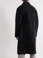 SSAM - Karl Cashmere Overcoat - Black