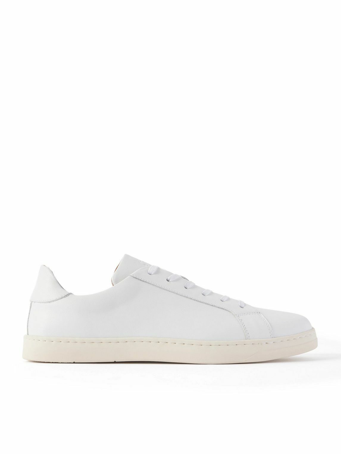 George Cleverley - Jack III Leather Sneakers - White