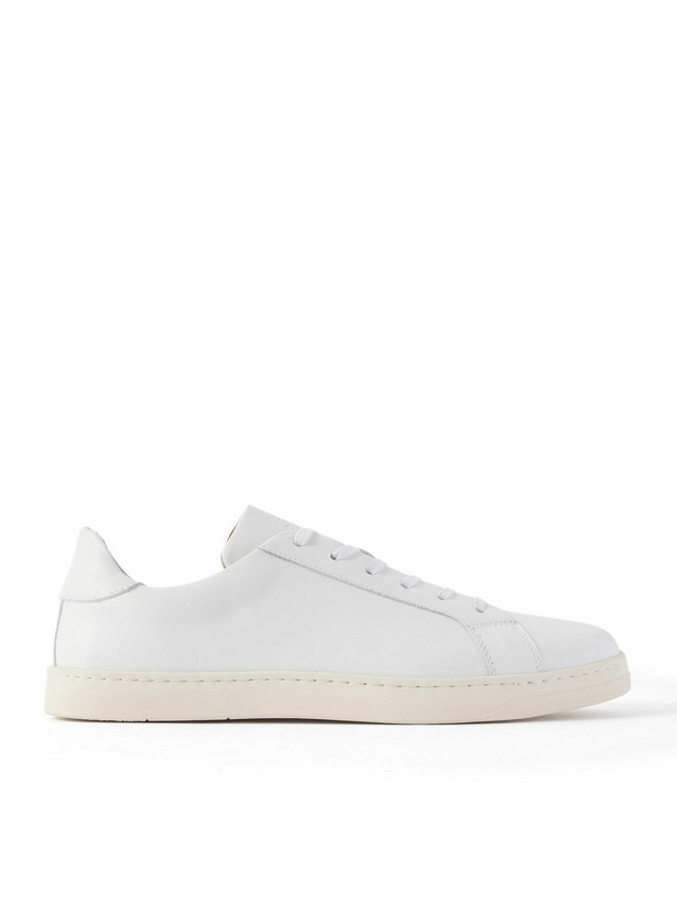 Photo: George Cleverley - Jack III Leather Sneakers - White