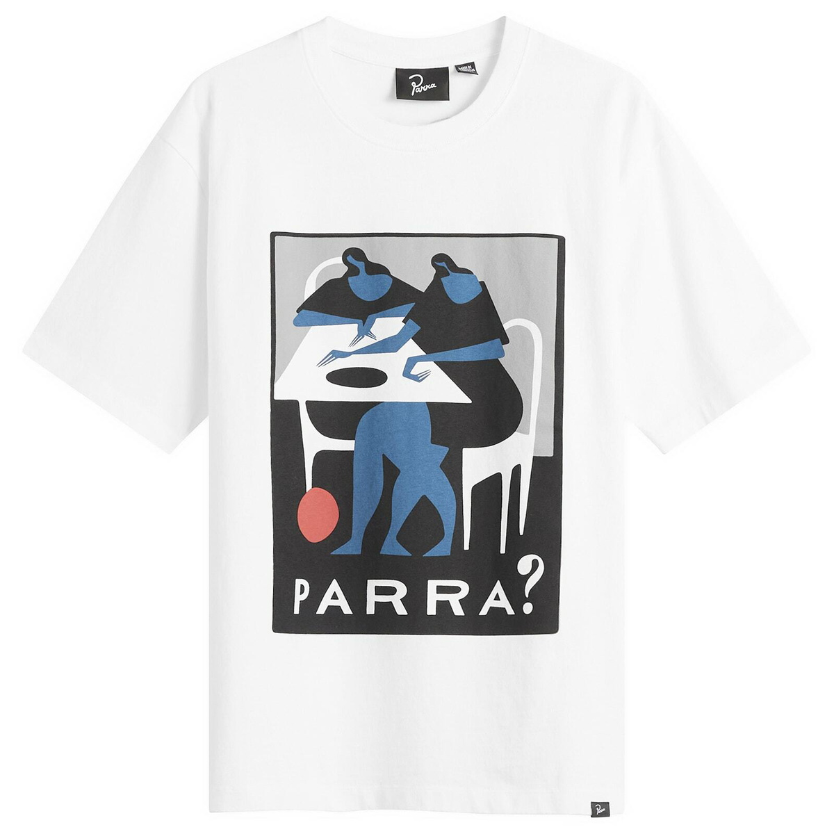 By Parra Men's What Is This T-Shirt in White