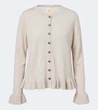 Jardin des Orangers Wool and cashmere cardigan