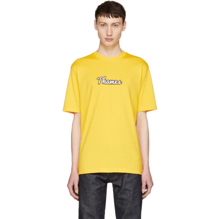 Photo: Thames Yellow Logo T-Shirt