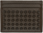 Christian Louboutin Brown Kios Card Holder