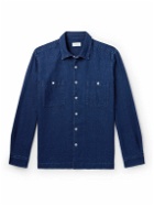 Altea - Barlow Cotton-Twill Shirt - Blue