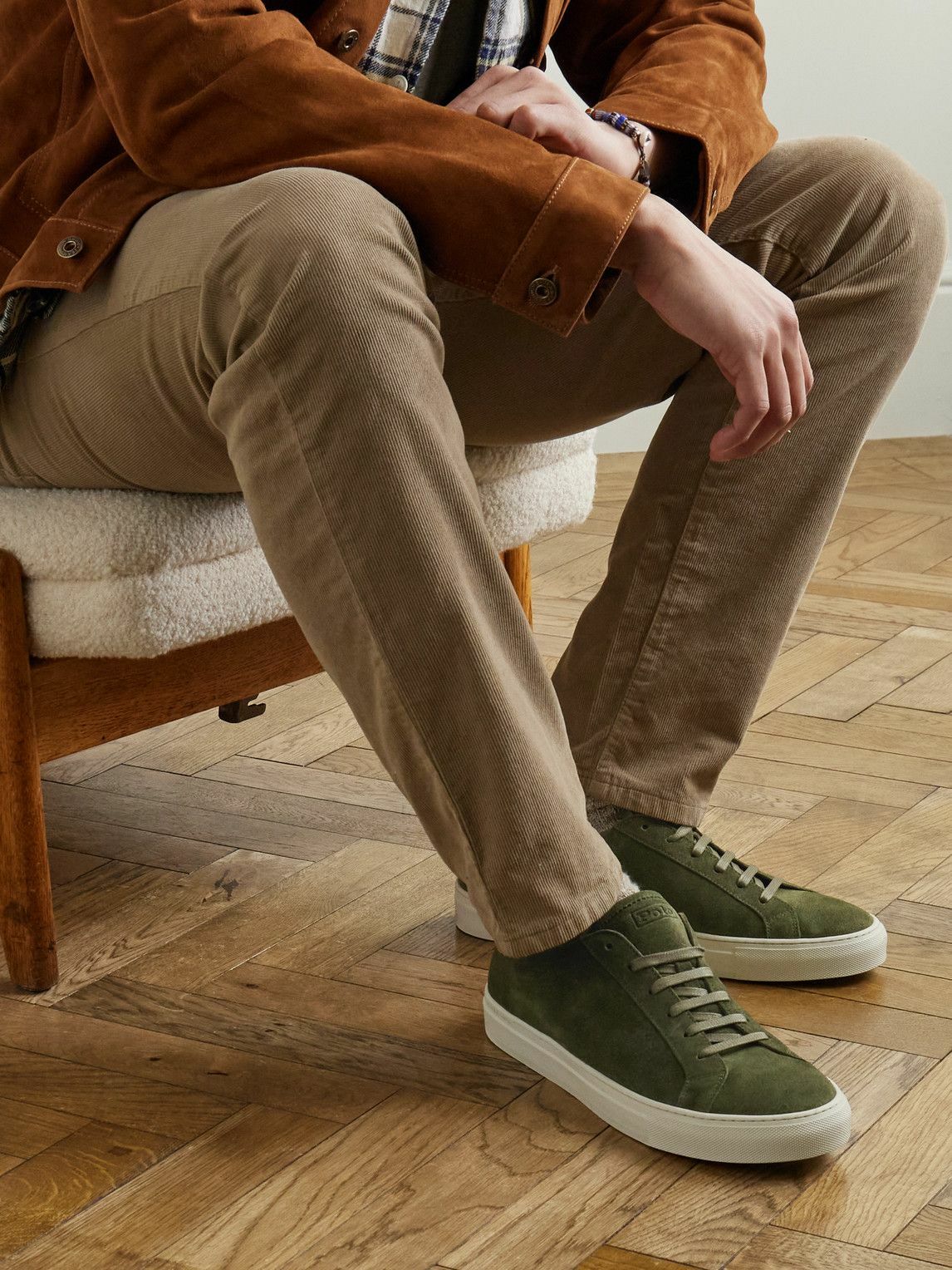 Polo Ralph Lauren - Jermain Lux Suede Sneakers - Green