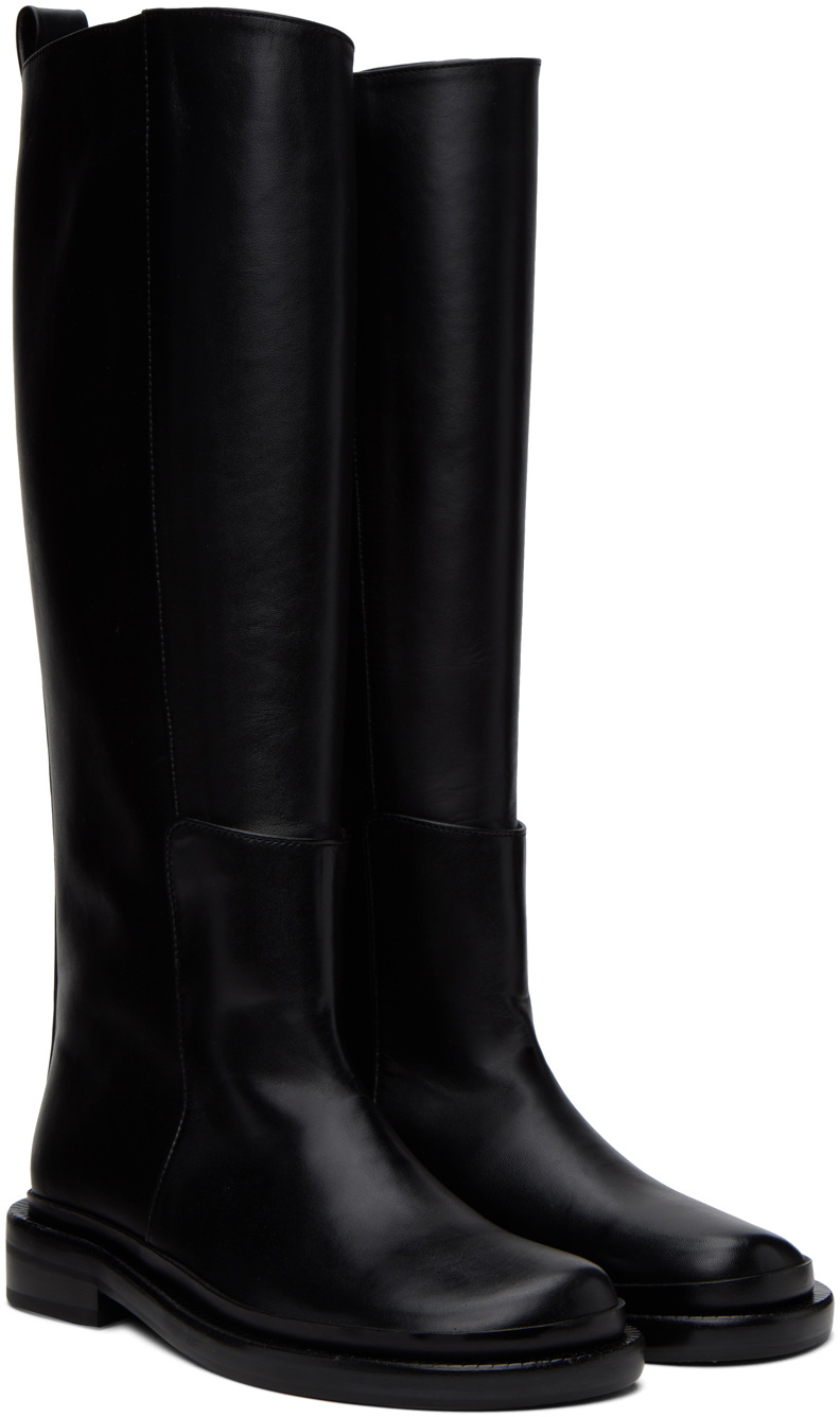 LOW CLASSIC Black Pull-Loop Boots Low Classic