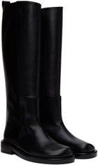 LOW CLASSIC Black Pull-Loop Boots