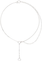 Maria Black Silver Cocktail Necklace