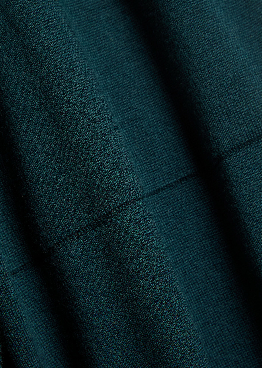John Smedley Henning Merino Wool Sweatpants Dark Green