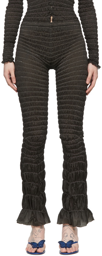 Photo: Gauntlett Cheng Black Nylon Trousers