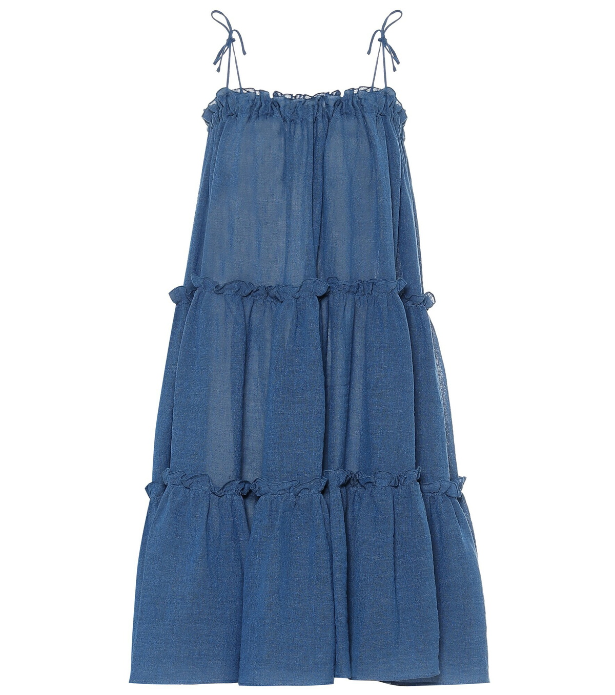 Lisa Marie Fernandez - Linen-blend maxi dress