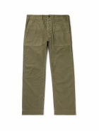 RRL - Cotton-Herringbone Trousers - Green