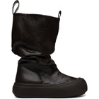 YUME YUME SSENSE Exclusive Brown Low Fisherman Chelsea Boots