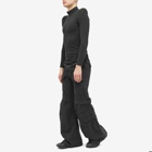 Balenciaga Men's Runway Cargo Pants in Black