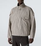 Kiko Kostadinov Farkas cotton and linen-blend jacket