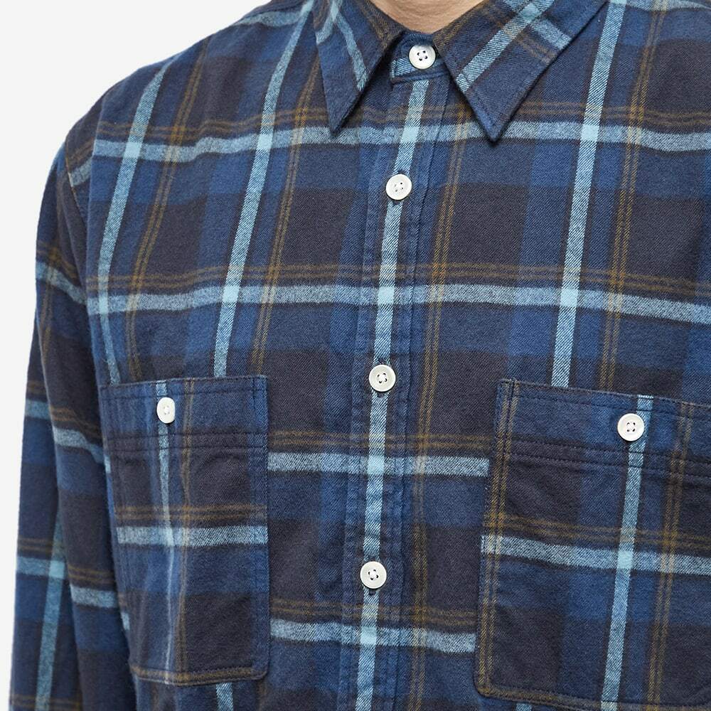 Pilgrim Surf + Supply Men's McCobb Work Shirt in Navy