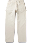 MAISON MARGIELA - Wide-Leg Stone-Washed Denim Jeans - Neutrals