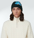 JW Anderson - Intarsia wool beanie