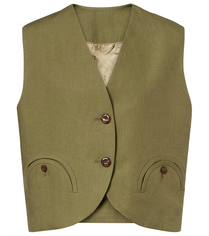 Photo: Blazé Milano Midday Sun linen vest
