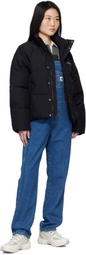 Carhartt Work In Progress Black Yanie Down Jacket