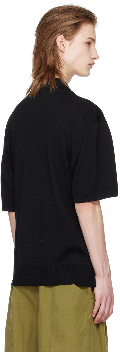 T/SEHNE SSENSE Exclusive Black Polo