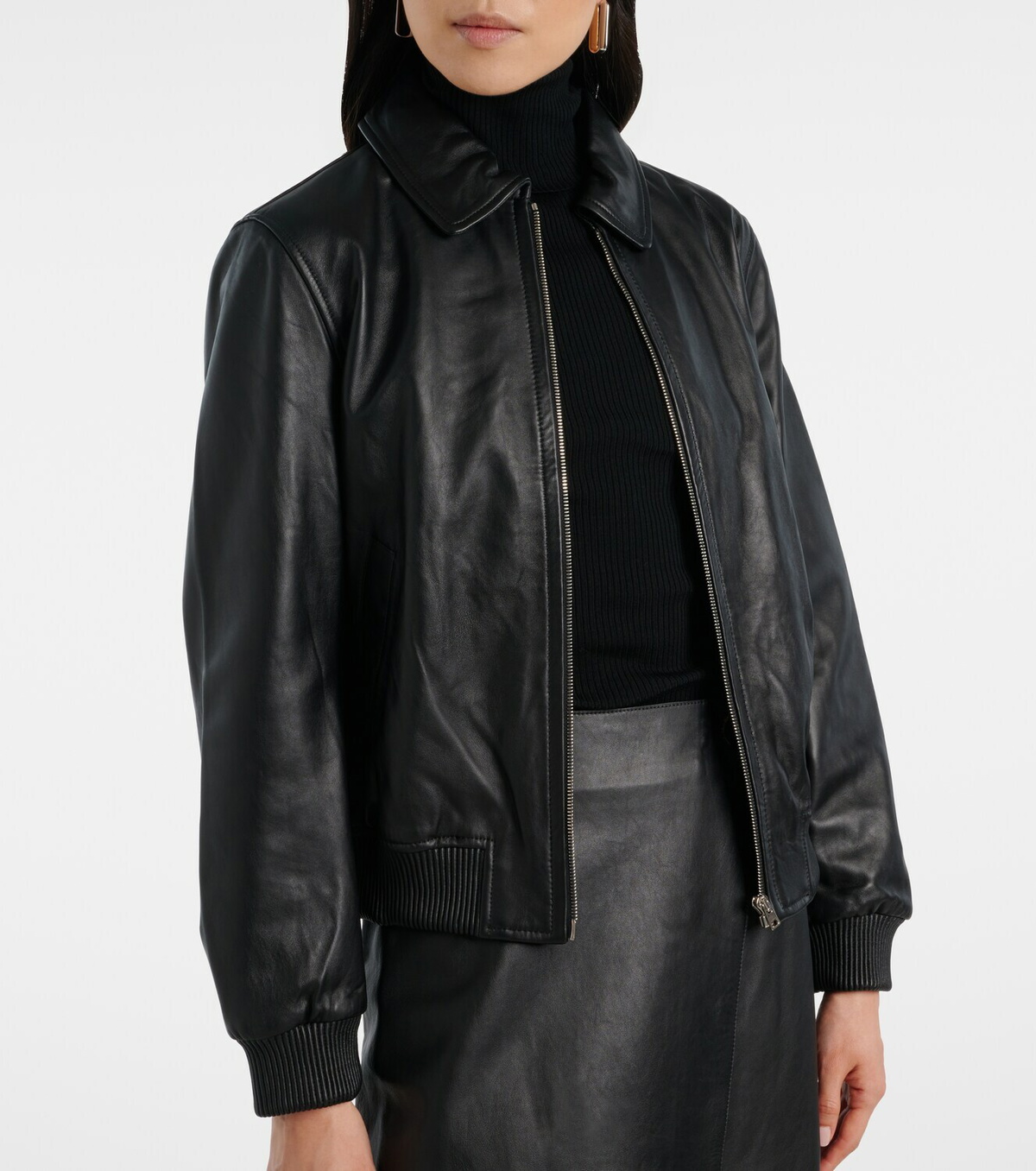 Yves Salomon Leather jacket