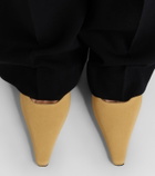 Victoria Beckham Sloan canvas slingback pumps