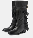 See By Chloé Santiag leather knee-high boots