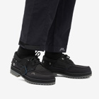 A-COLD-WALL* x Timberland 3 Eye Lug Boat Shoe in Black