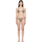 Burberry Beige Check Bikini