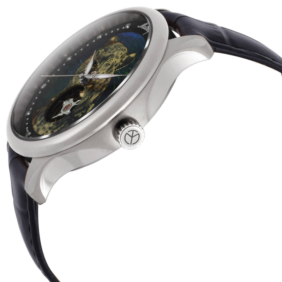 Mathey-Tissot Edmond Auto Handcrafted Multi-Color Dial Mens Watch MC1886ALEO