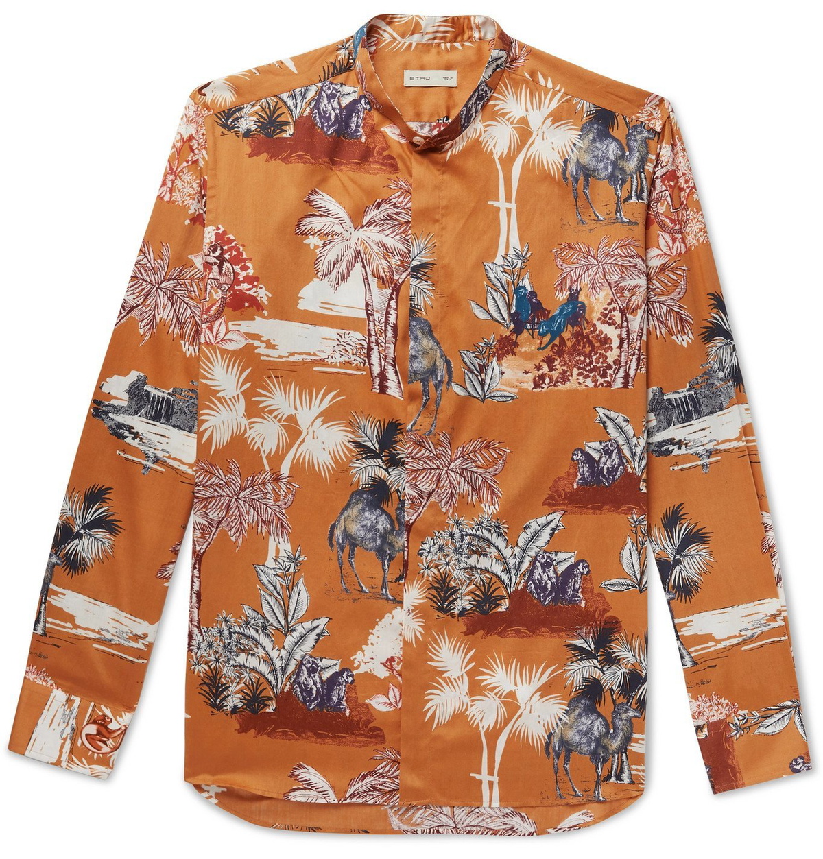 ETRO - Printed Cotton Shirt