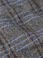 Aspesi - Checked Wool Overshirt - Gray