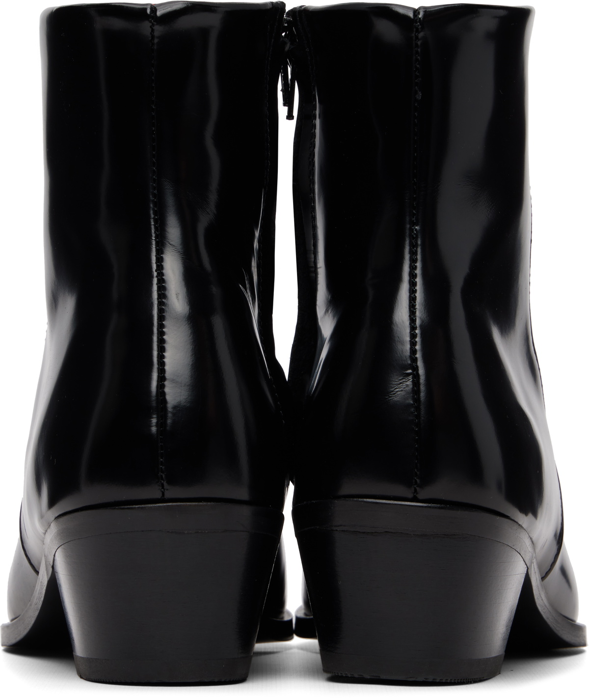 Ernest W. Baker Black 70's Boots