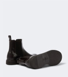 Canali Leather Chelsea boots