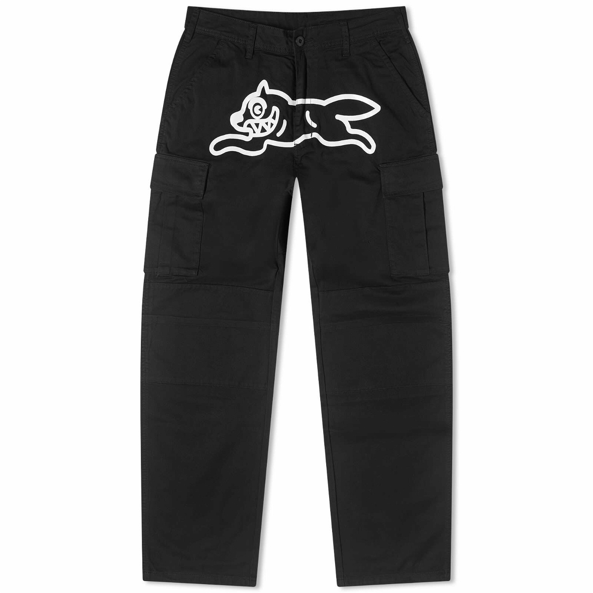 ICECREAM Men's Running Dog Cargo Pants in Black