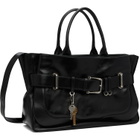 OSOI Black Tote Brocle Bag