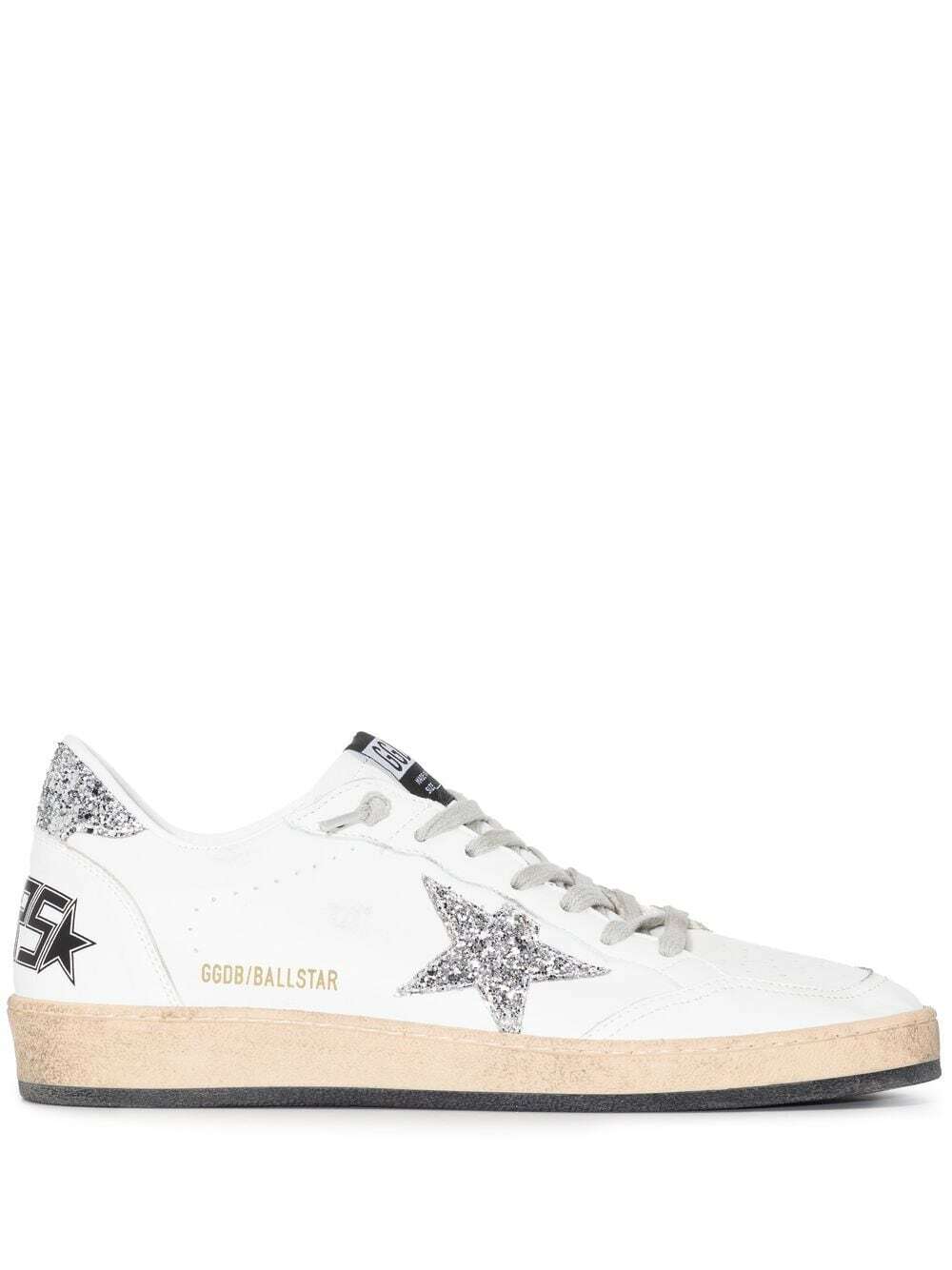 GOLDEN GOOSE - Ball Star Leather Sneakers Golden Goose Deluxe Brand