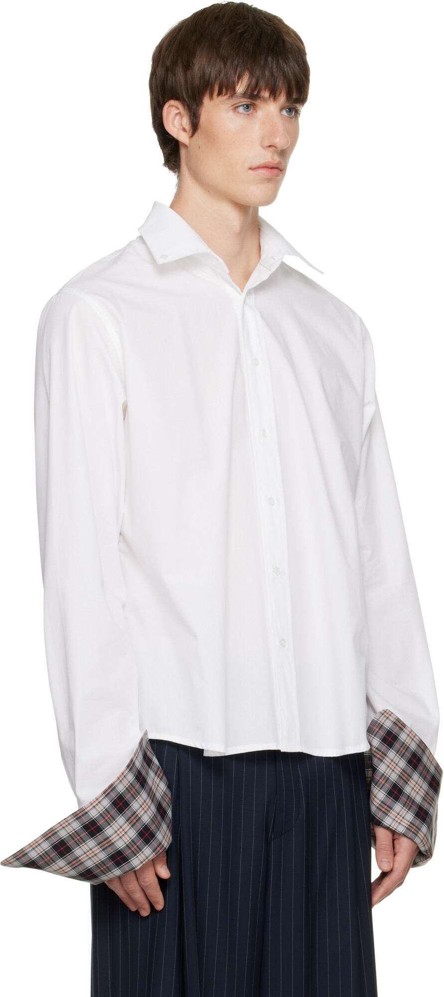 ABRA White Back Pocket Shirt