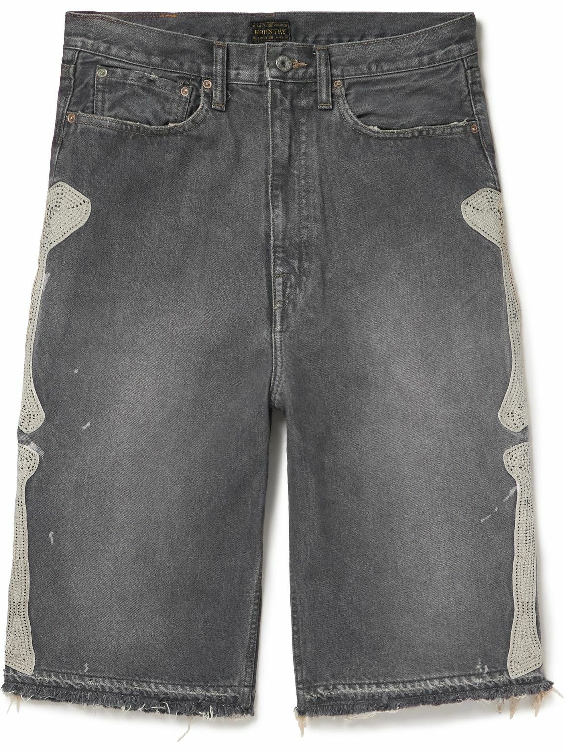 KURO/クロSULFUR DYE WASHED KATSURAGI PANTS KURO/クロSULFUR DYE WASHED KATSURAGI PANTS メンズ