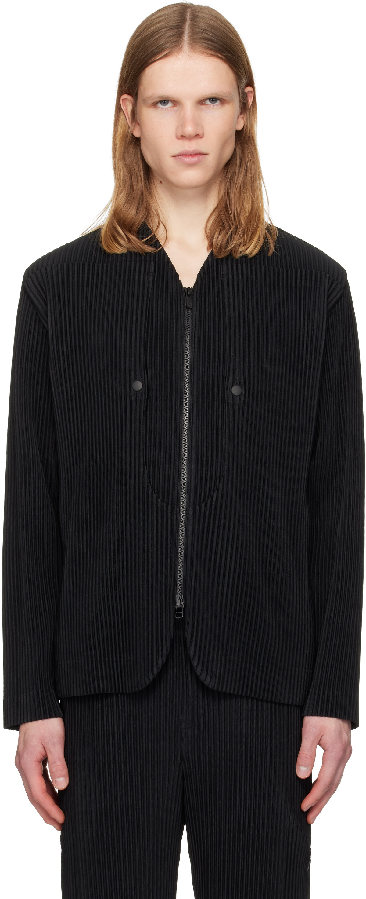 HOMME PLISSÉ ISSEY MIYAKE Black Kite Jacket Homme Plisse Issey Miyake