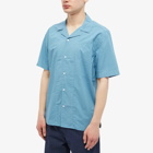 Armor-Lux Men's Ripstop Vacation Shirt in Blue
