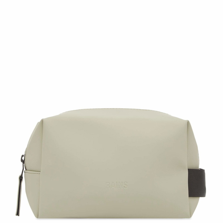 Photo: Rains Men's Wash Bag Small in Drift 