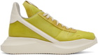 Rick Owens Yellow Geo Geth Sneakers