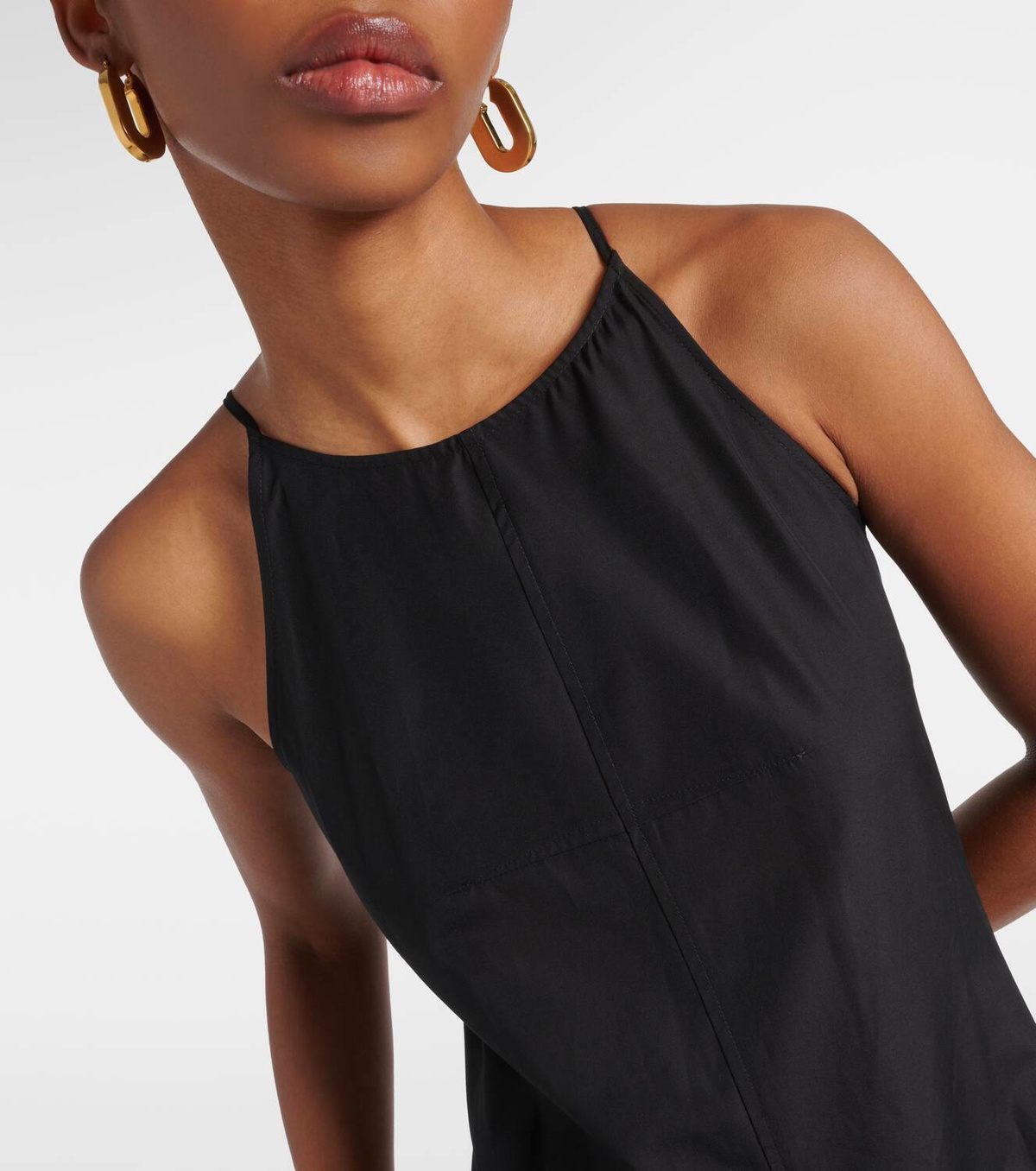 Sportmax Cactus cotton poplin midi dress Sportmax