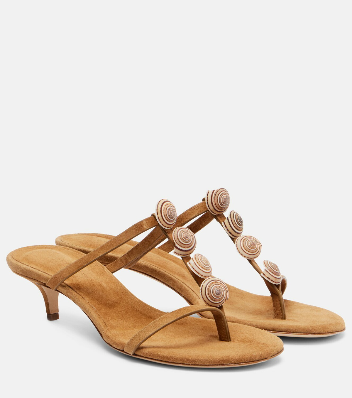 Christopher Esber Sundial Heel 40 thong sandals