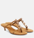 Christopher Esber Sundial Heel 40 thong sandals