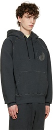 Our Legacy SSENSE Exclusive Black Our Legacy WORKSHOP Yin Yang Hoodie