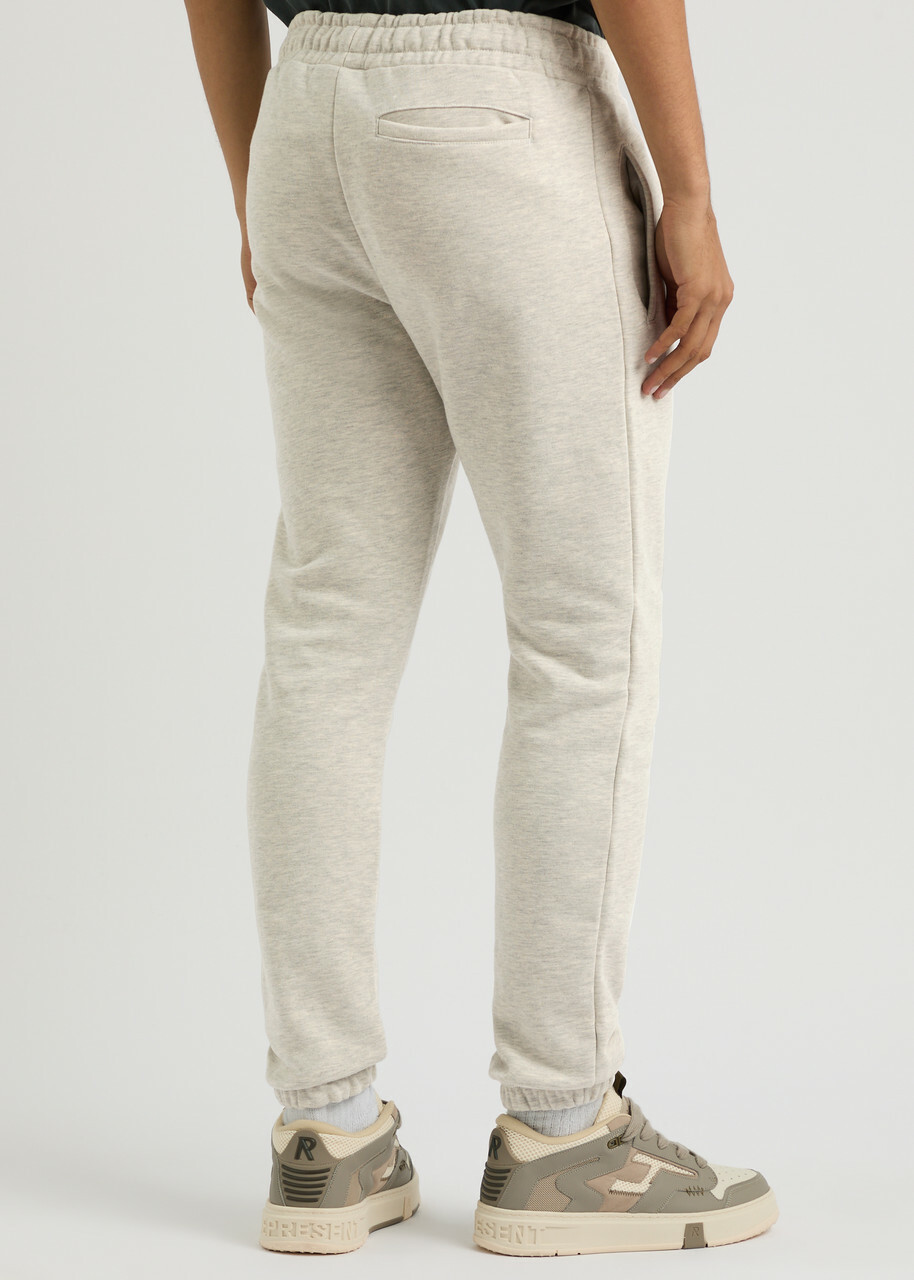 Club 1984 Essential Logo-embroidered Cotton Sweatpants Grey